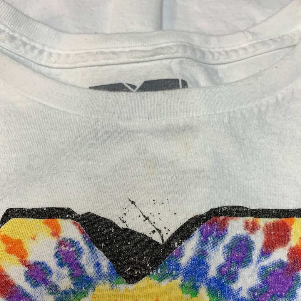 2020 Viacom Mens XL MTV Tie Dye Logo Short Sleeve 100% Cotton Tee Shirt