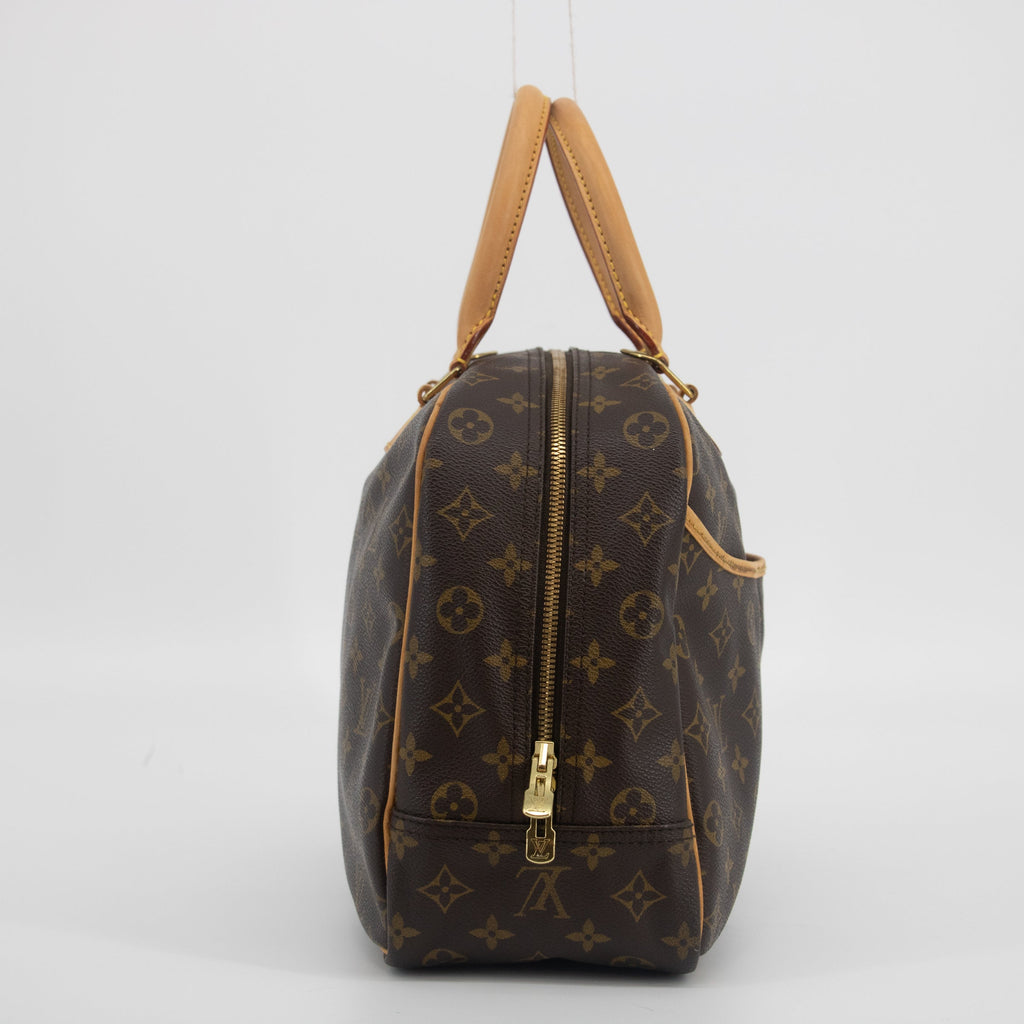 Louis Vuitton Monogram Canvas Brown Deauville Bag #2020