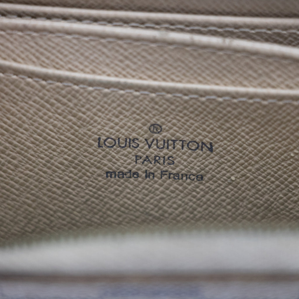 Louis Vuitton Damier Azur Zippy Coin Case  #2054