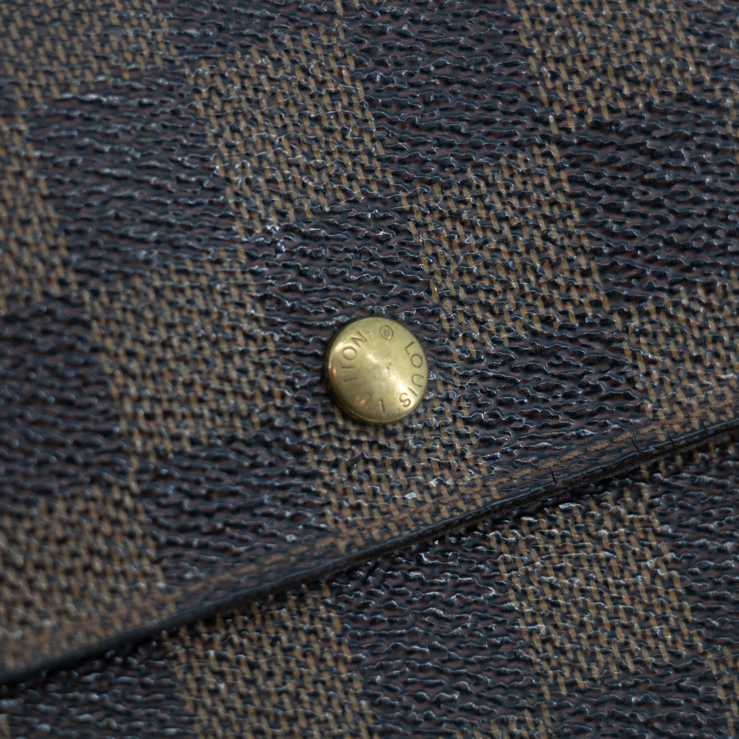 Louis Vuitton Damier Ebene Canvas International Long Wallet #2167
