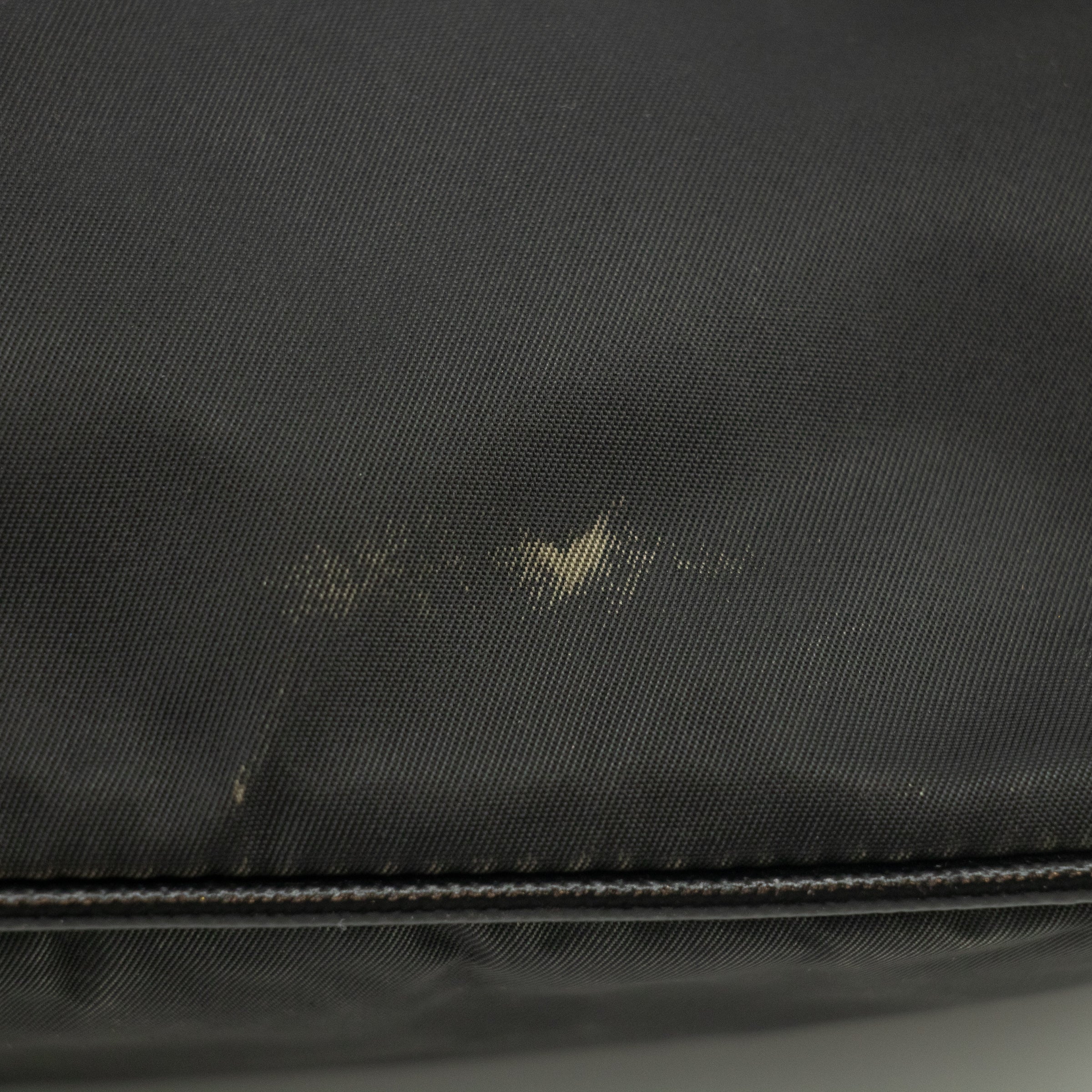 Prada Black Nylon Tessuto Pochette Bag #2308