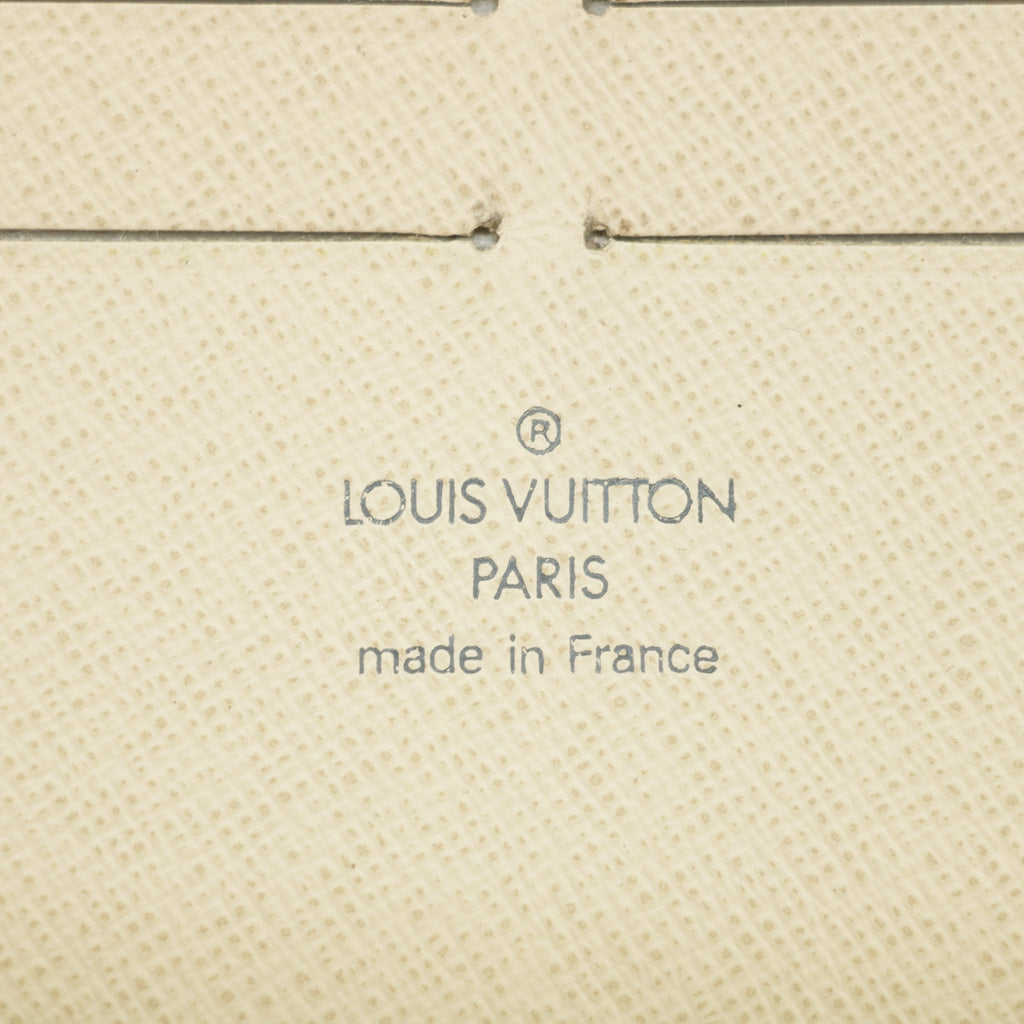 Louis Vuitton Damier Azur Zippy Wallet #2653