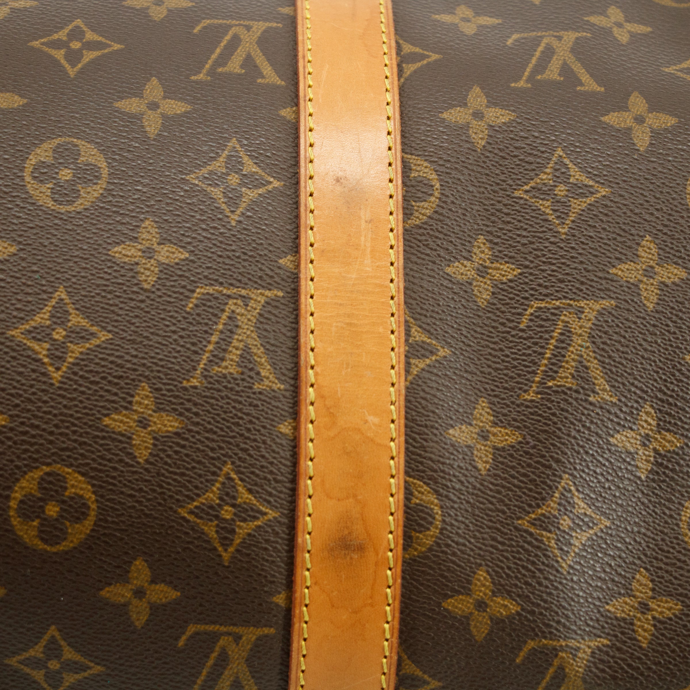 Louis Vuitton Monogram Canvas Keepall 50 Boston Bag Brown #2833