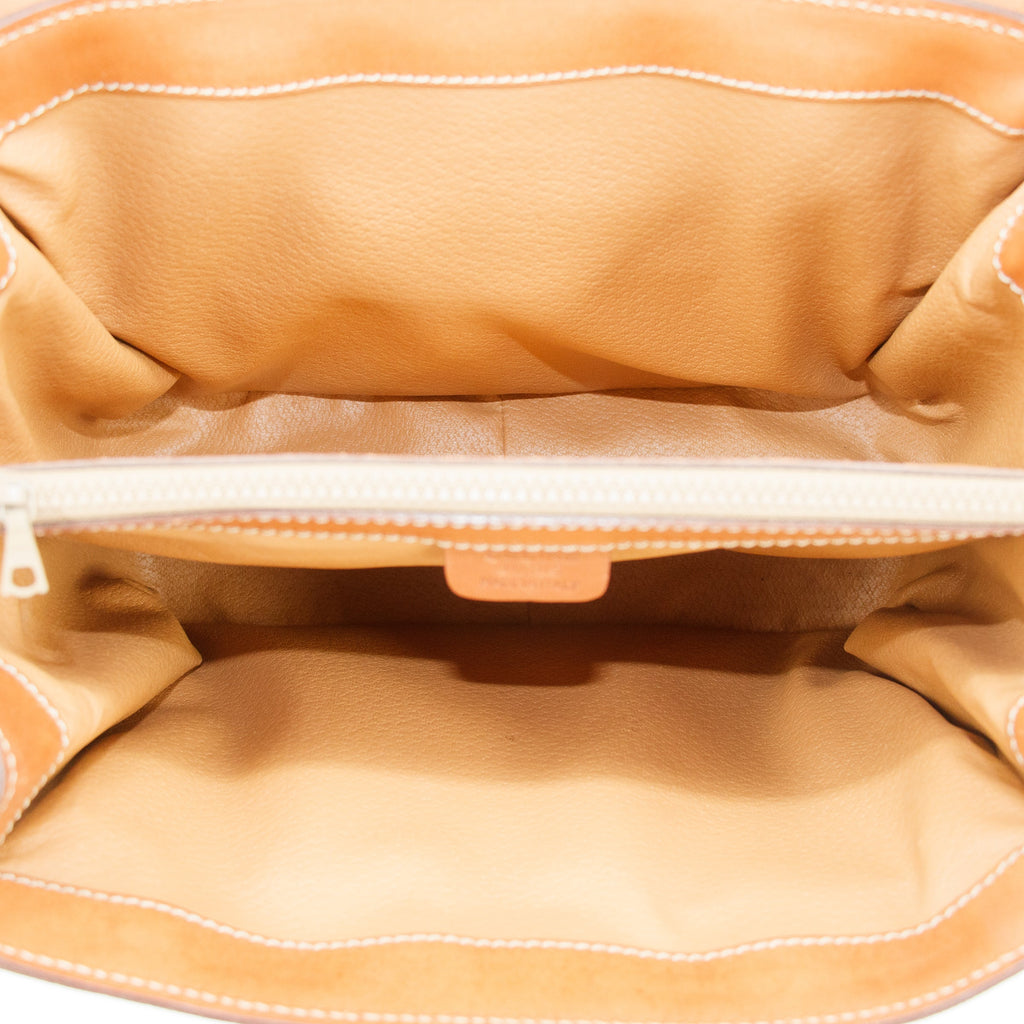 Celine Vintage Macadam Brown PVC Top Handle Handbag  #3170