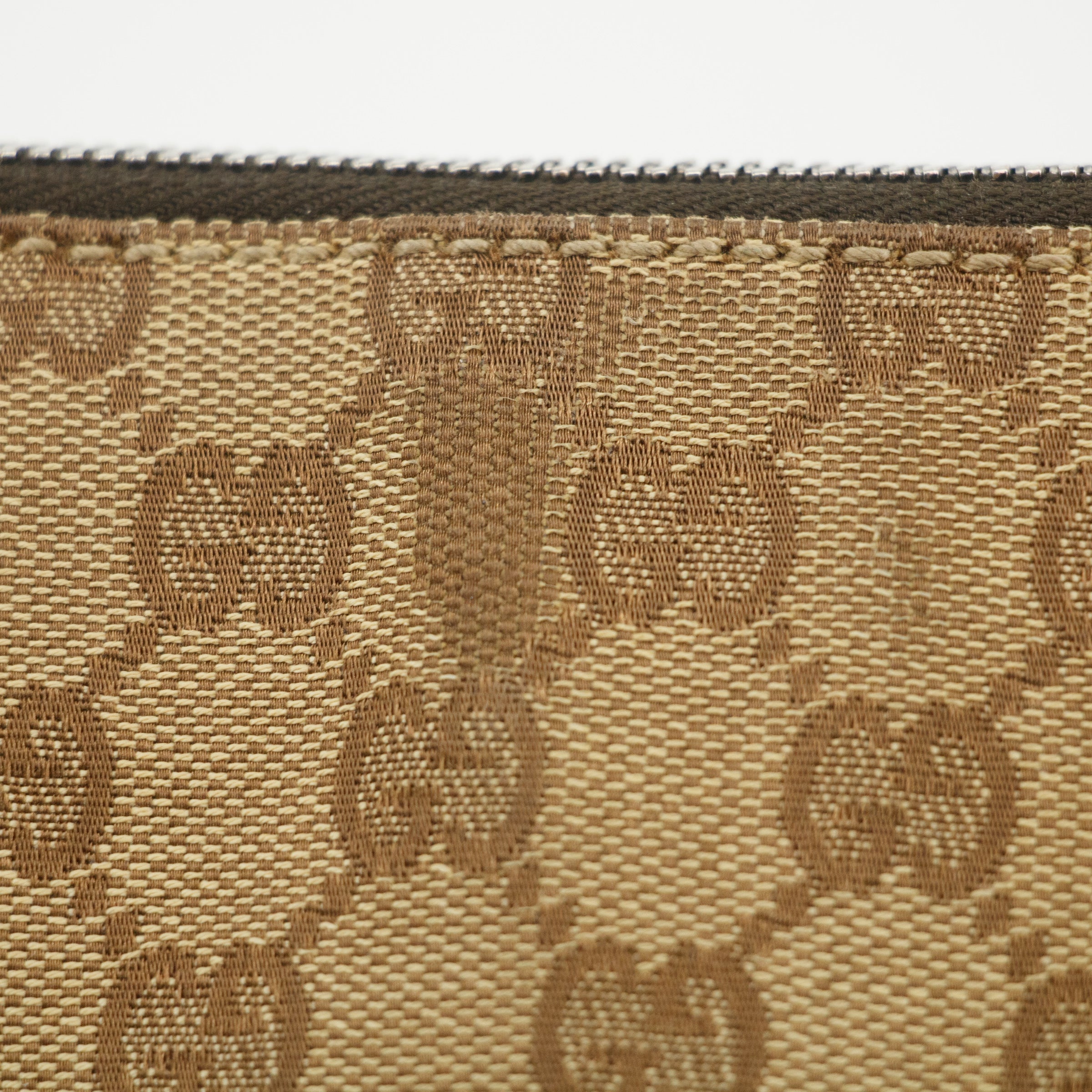 Gucci GG Canvas Logo Brown Crossbody Bag #3196