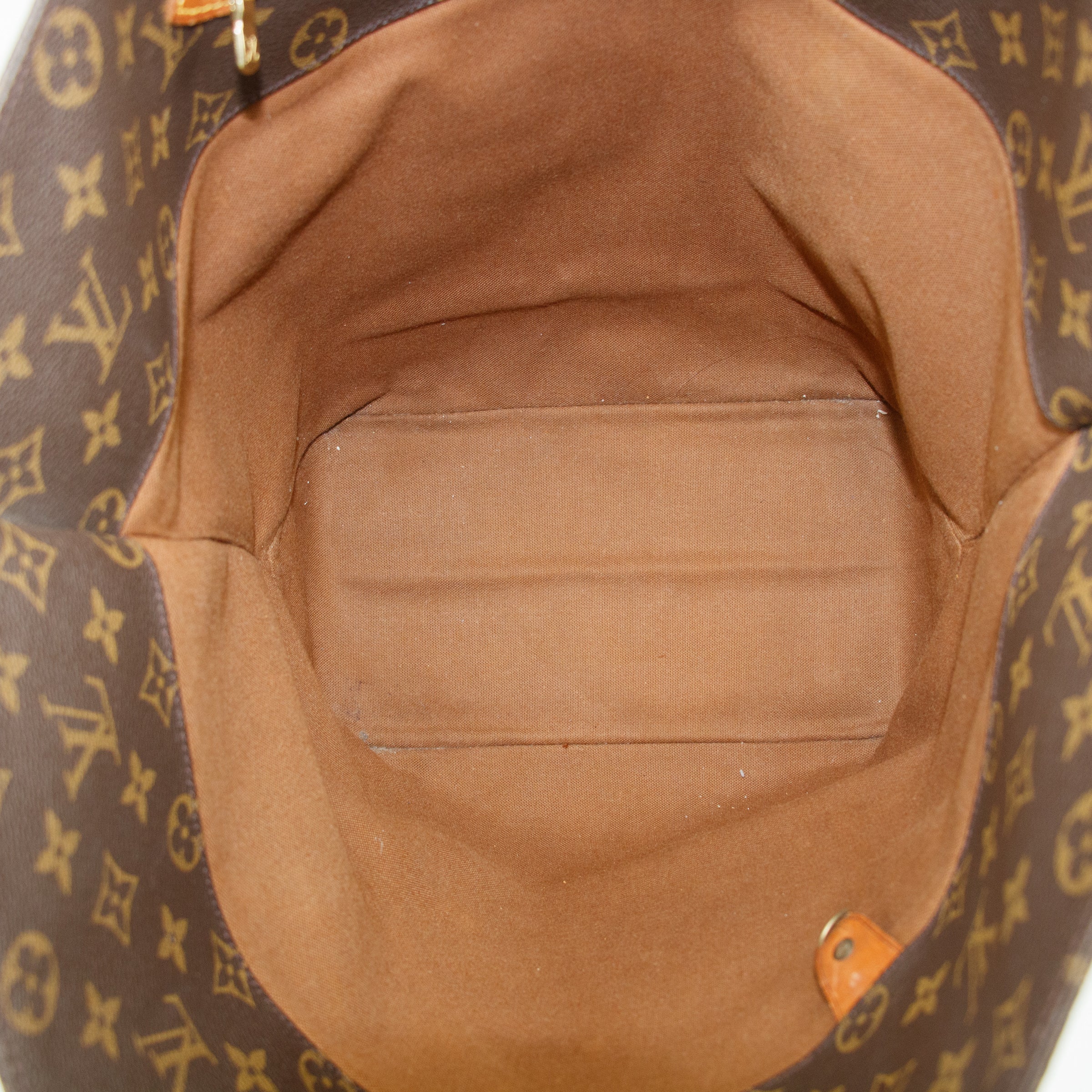 Louis Vuitton Monogram Canvas Sac Shopping Tote Bag Brown #3205