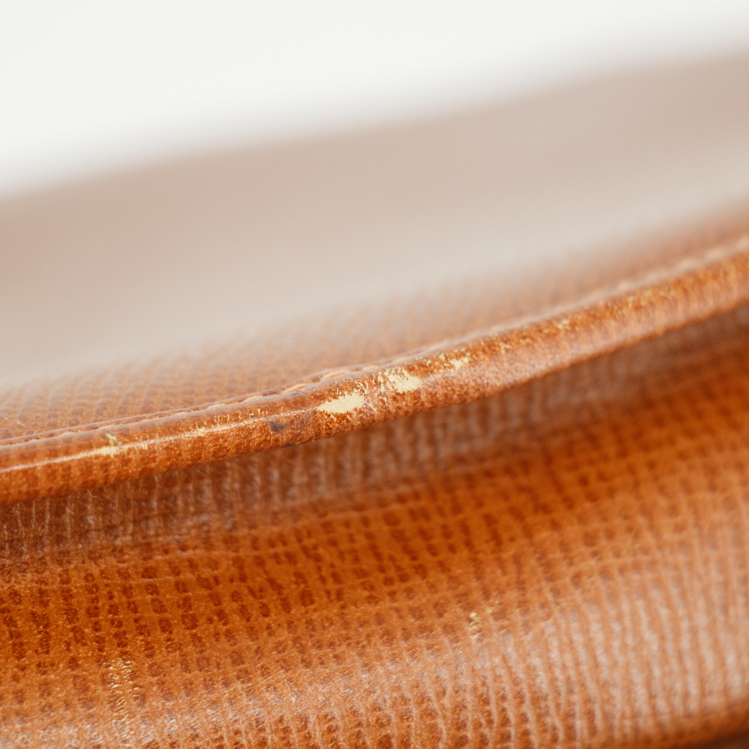 Saint Laurent YSL Brown Grained Leather Crossbody Bag #3235