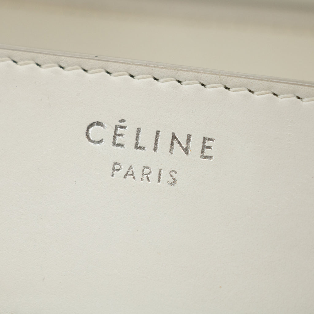 Celine Luggage Mini Shopper Leather Handbag Multicolor #3310