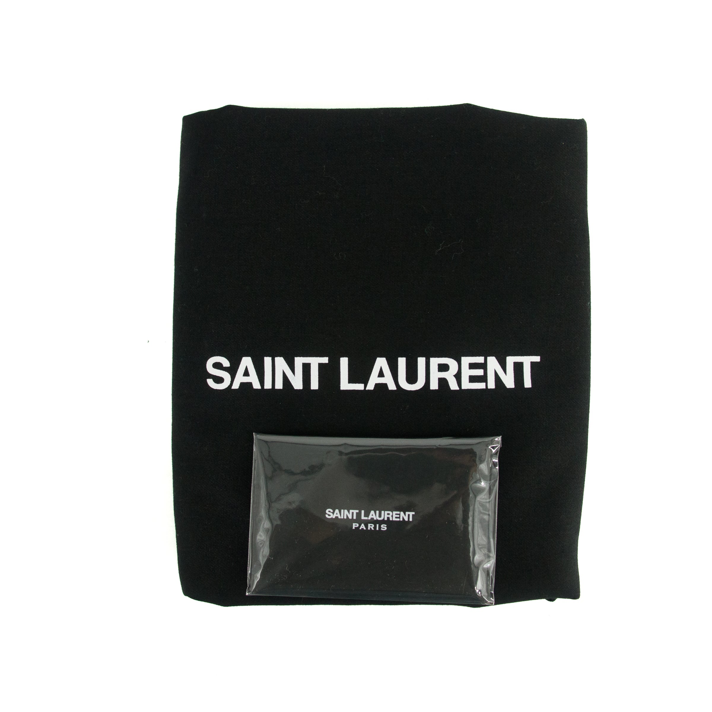 Saint Laurent Shopping Tote Bag in Calfskin Tan Leather #3320