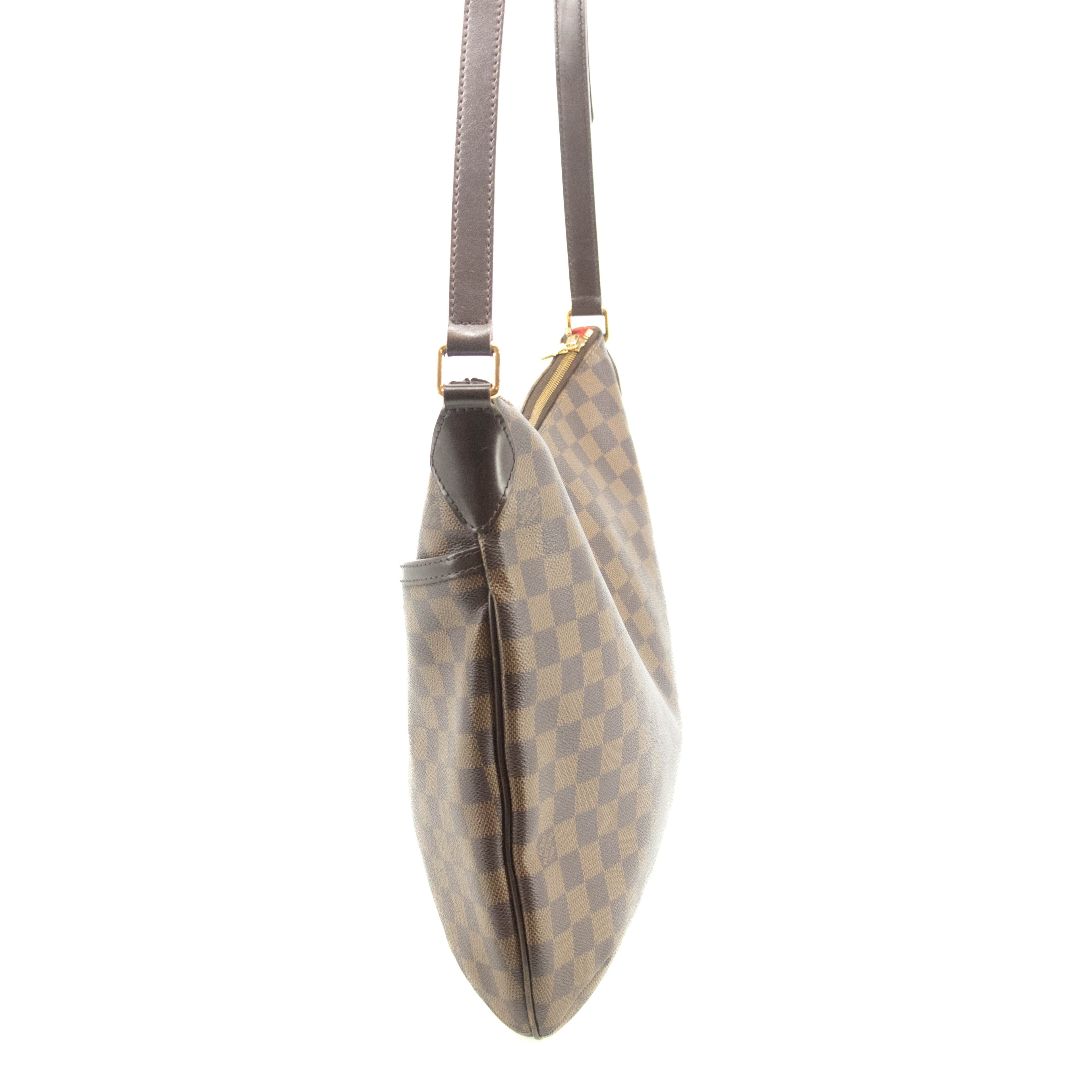Louis Vuitton Damier Ebene Bloomsbury GM Shoulder Bag #3389