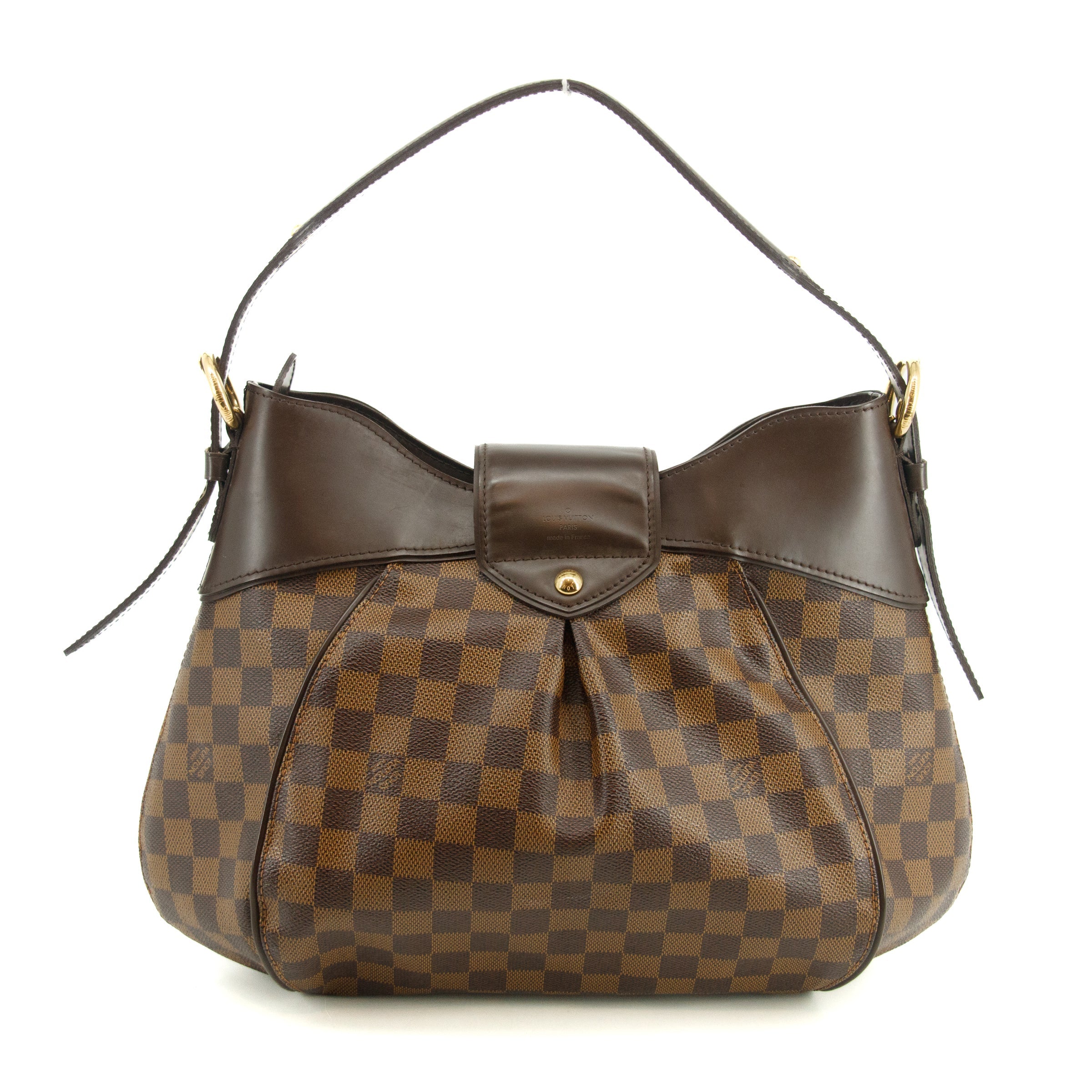 Louis Vuitton Damier Ebene Sistina MM Shoulder Bag #3394