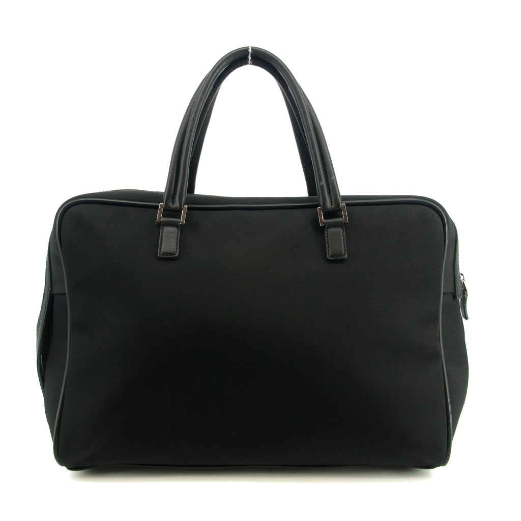 Gucci Black Canvas Breifcase Business Bag #3401