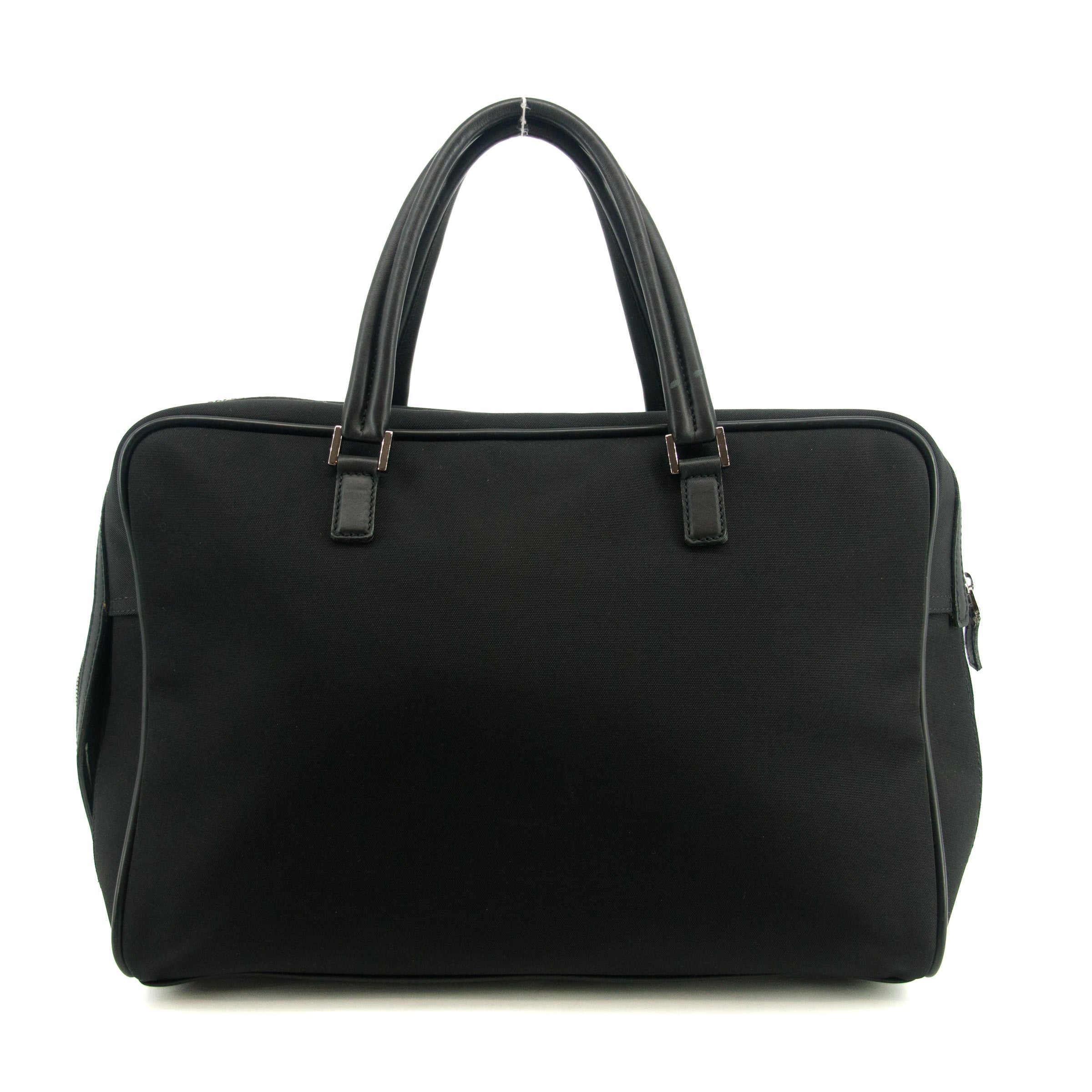 Gucci Black Canvas Breifcase Business Bag #3401