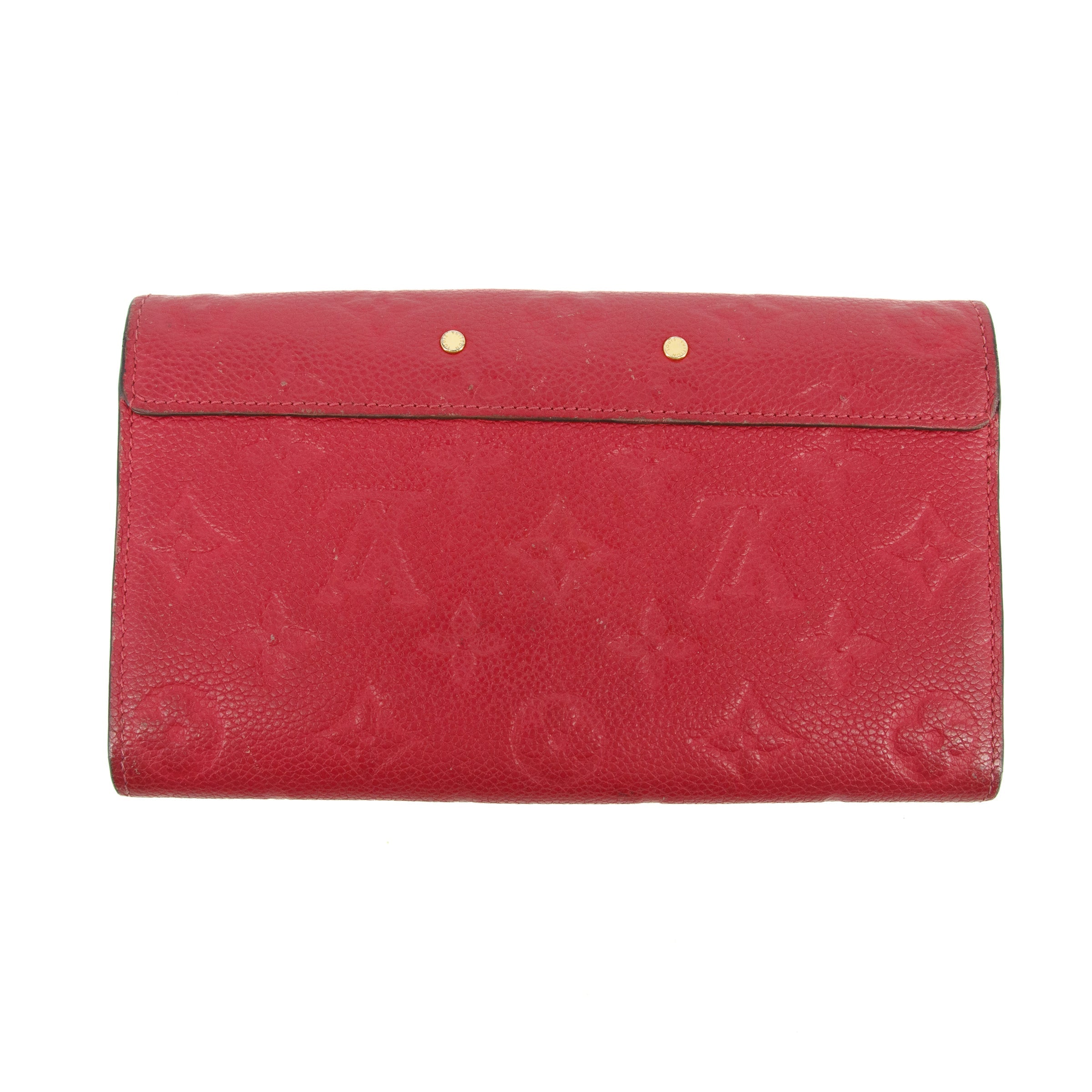 Louis Vuitton Grenade Empriente Leather Metis Long Wallet #3402