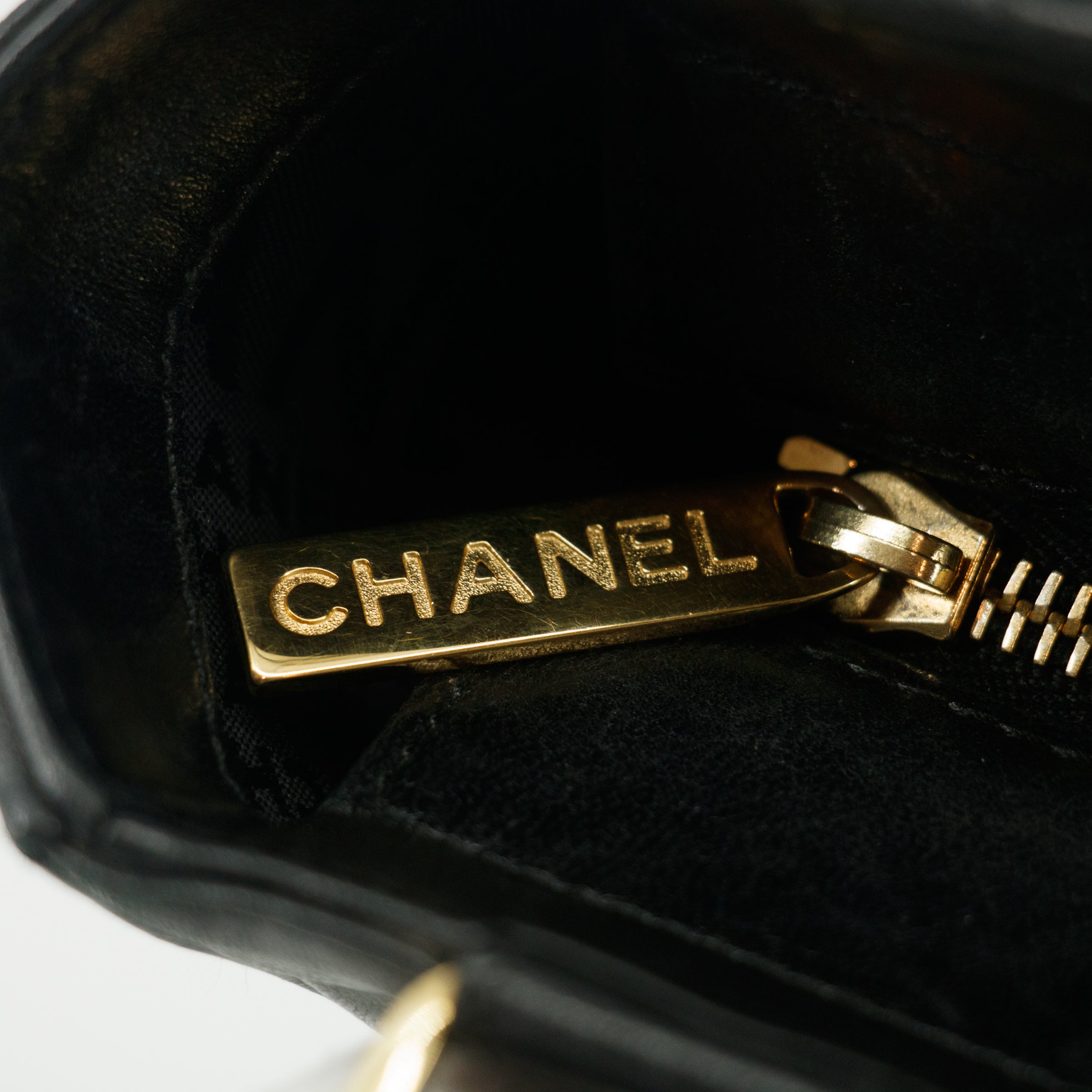 Chanel Black Lambskin Chocolate Bag Square Quilt Tote Bag #3455