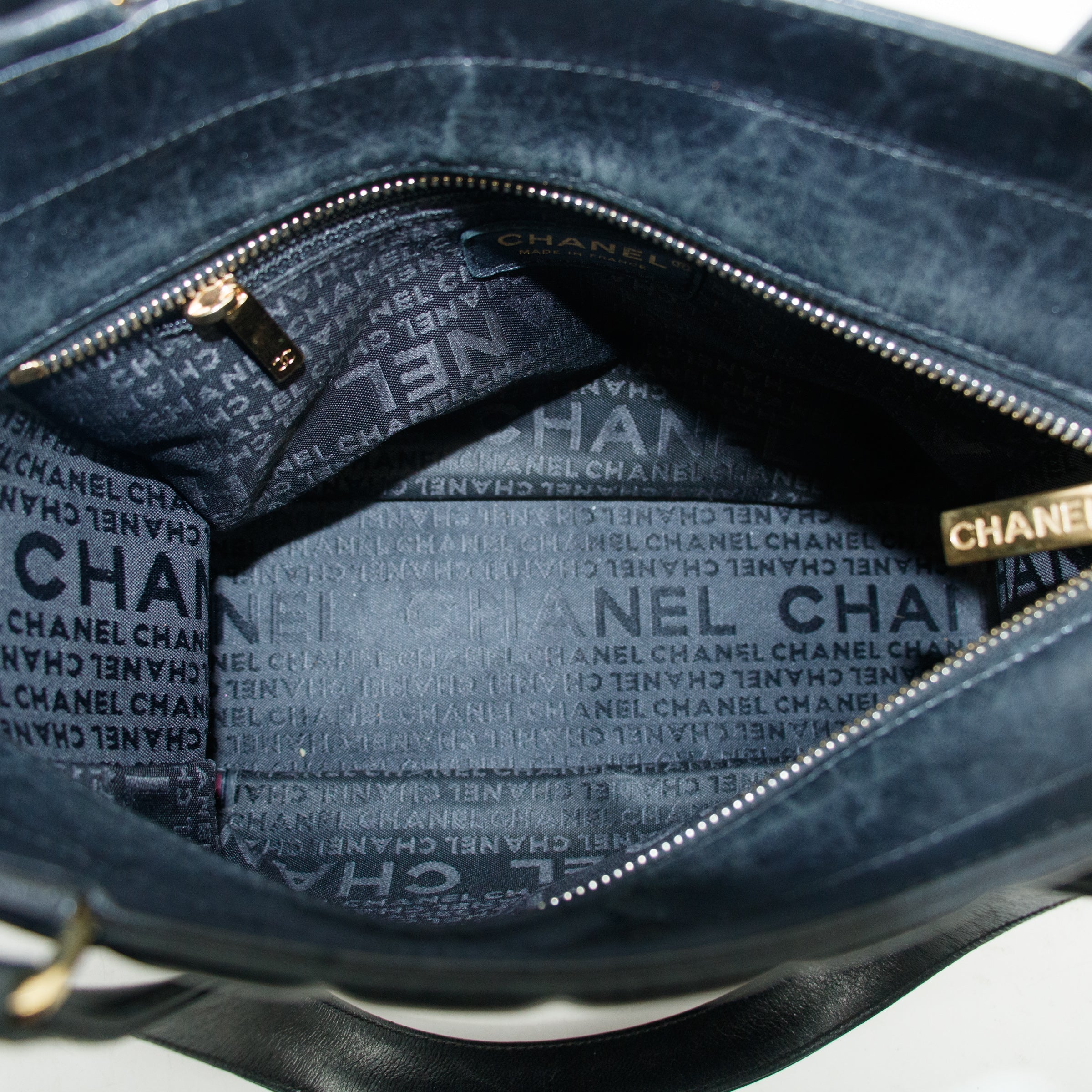 Chanel Black Lambskin Chocolate Bag Square Quilt Tote Bag #3455