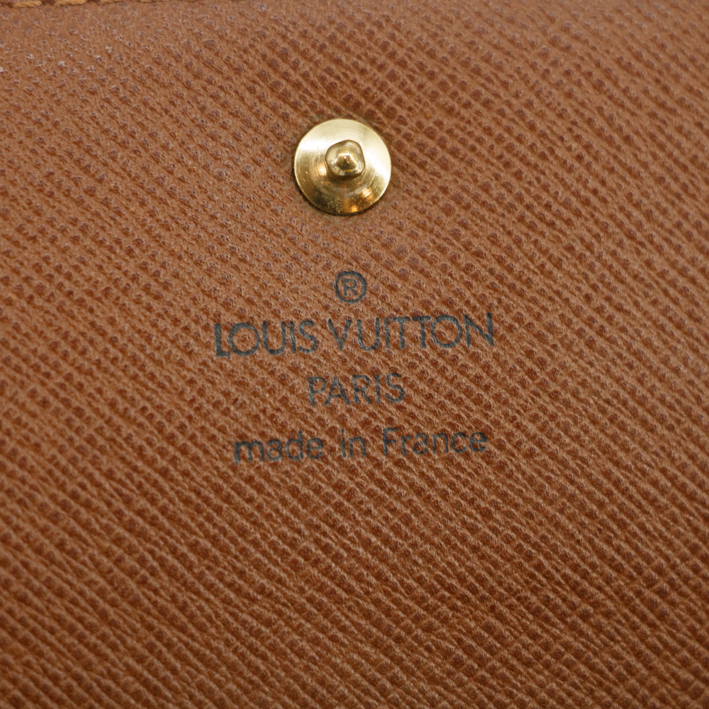 Louis Vuitton Monogram Canvas Brown International Long Wallet #3501