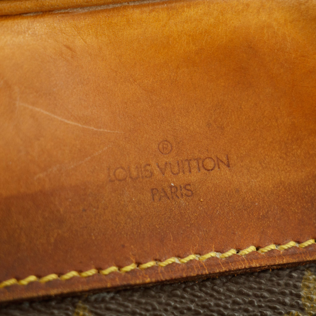 Louis Vuitton Monogram Canvas Brown Deauville Tote Bag #3506