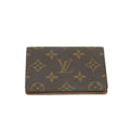 Louis Vuitton Monogram Canvas Brown ID Card Case Wallet #3519
