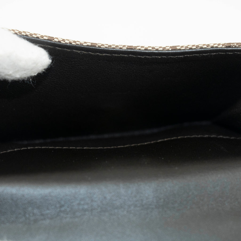 Gucci GG Canvas Sherry Line Jackie Compact Wallet #3539