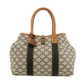 Celine Macadam Canvas x Leather Black Shoulder Bag #3570