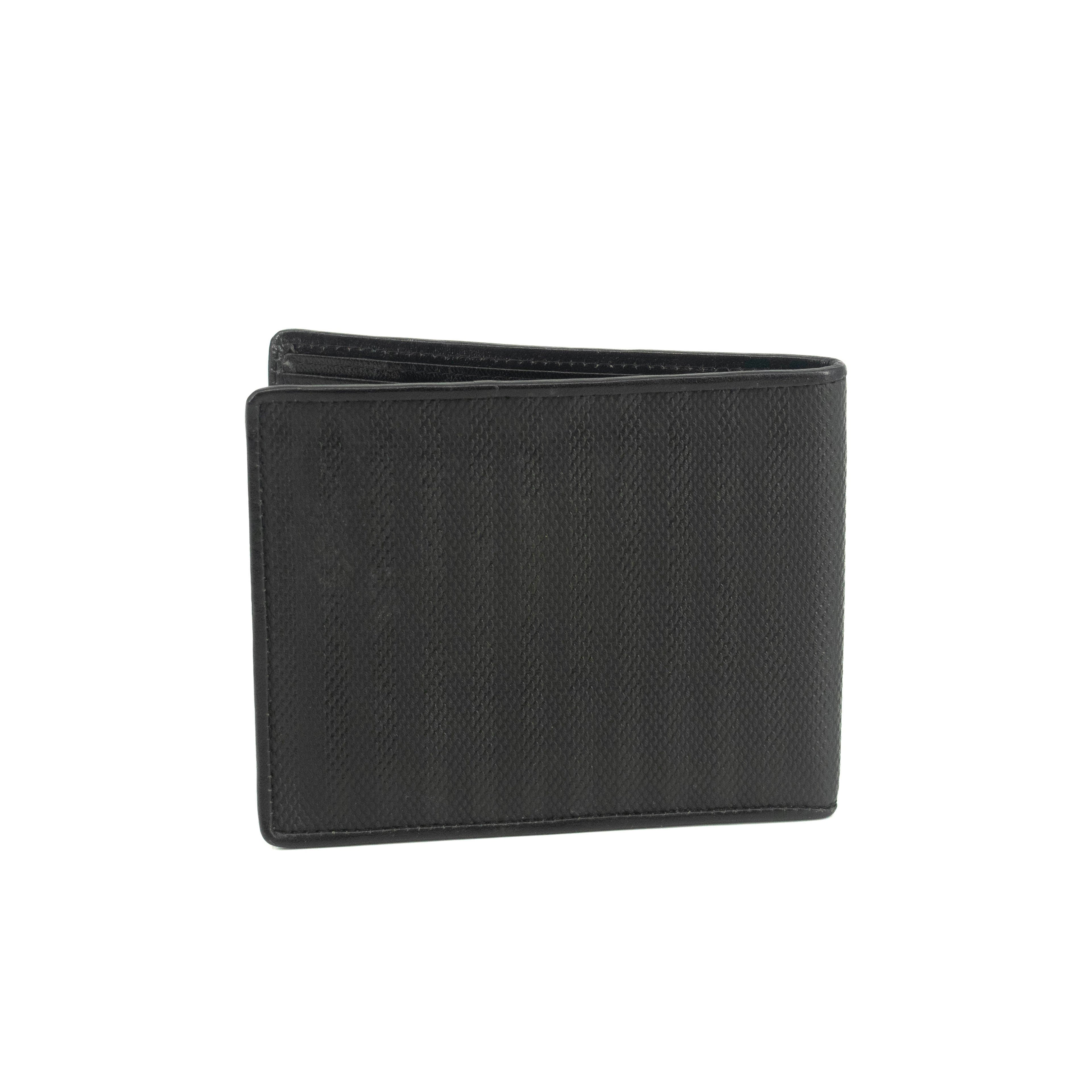 Fendi Black Leather Mens Bifold Wallet  #3611