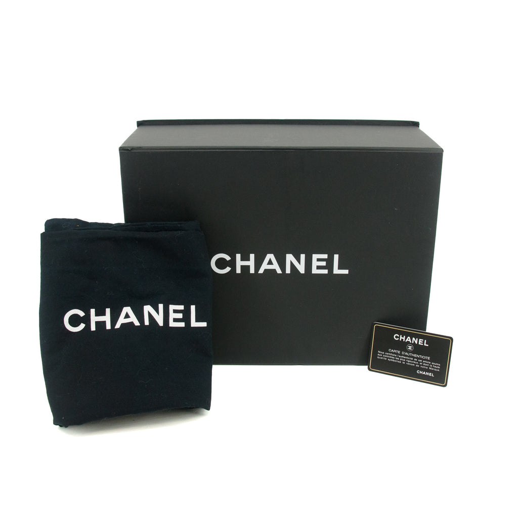 Chanel Chevron Flap Surpique Aged Calfskin Navy Shoulder Bag #3631