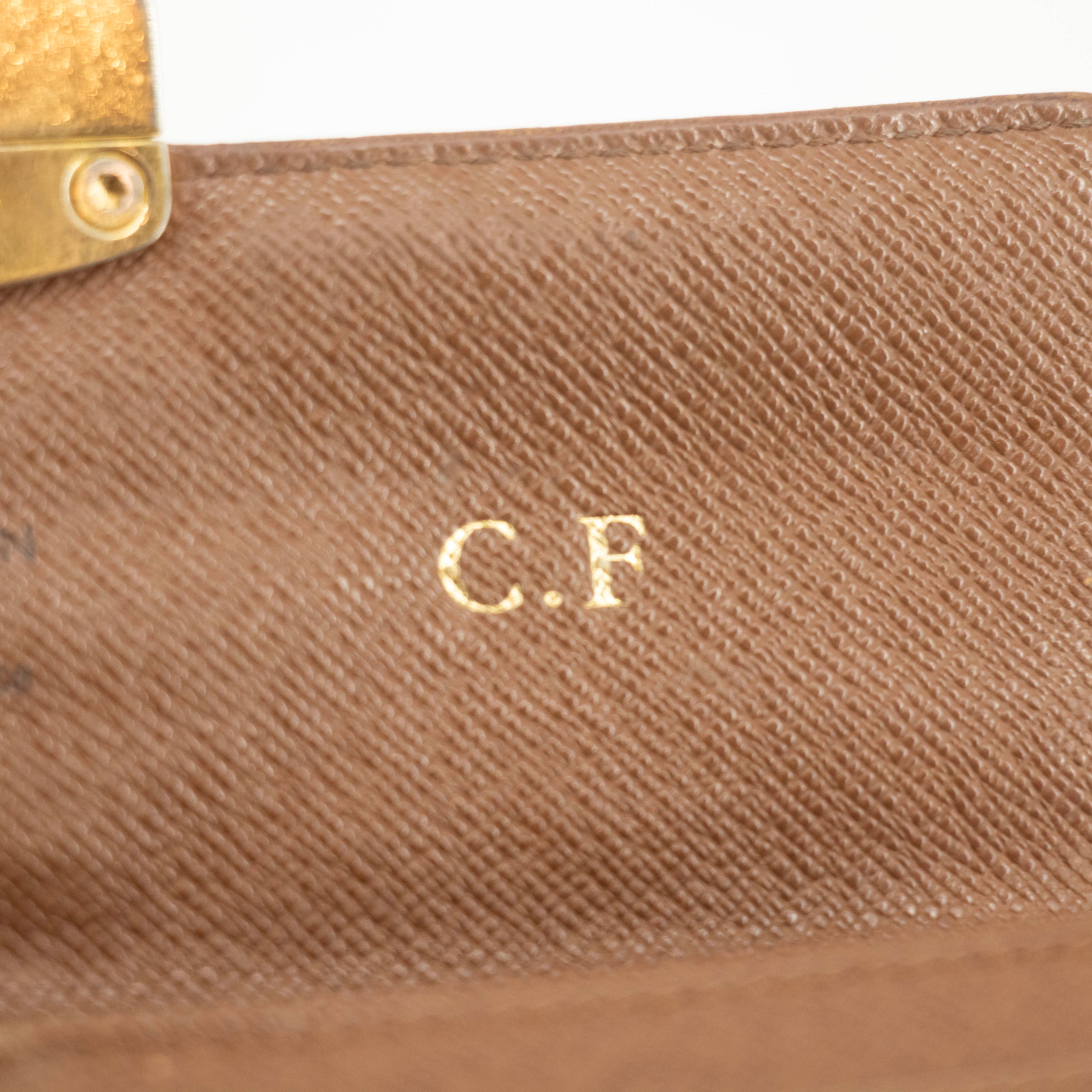 Louis Vuitton Monogram Canvas Etolie Sarah Long Wallet #3689