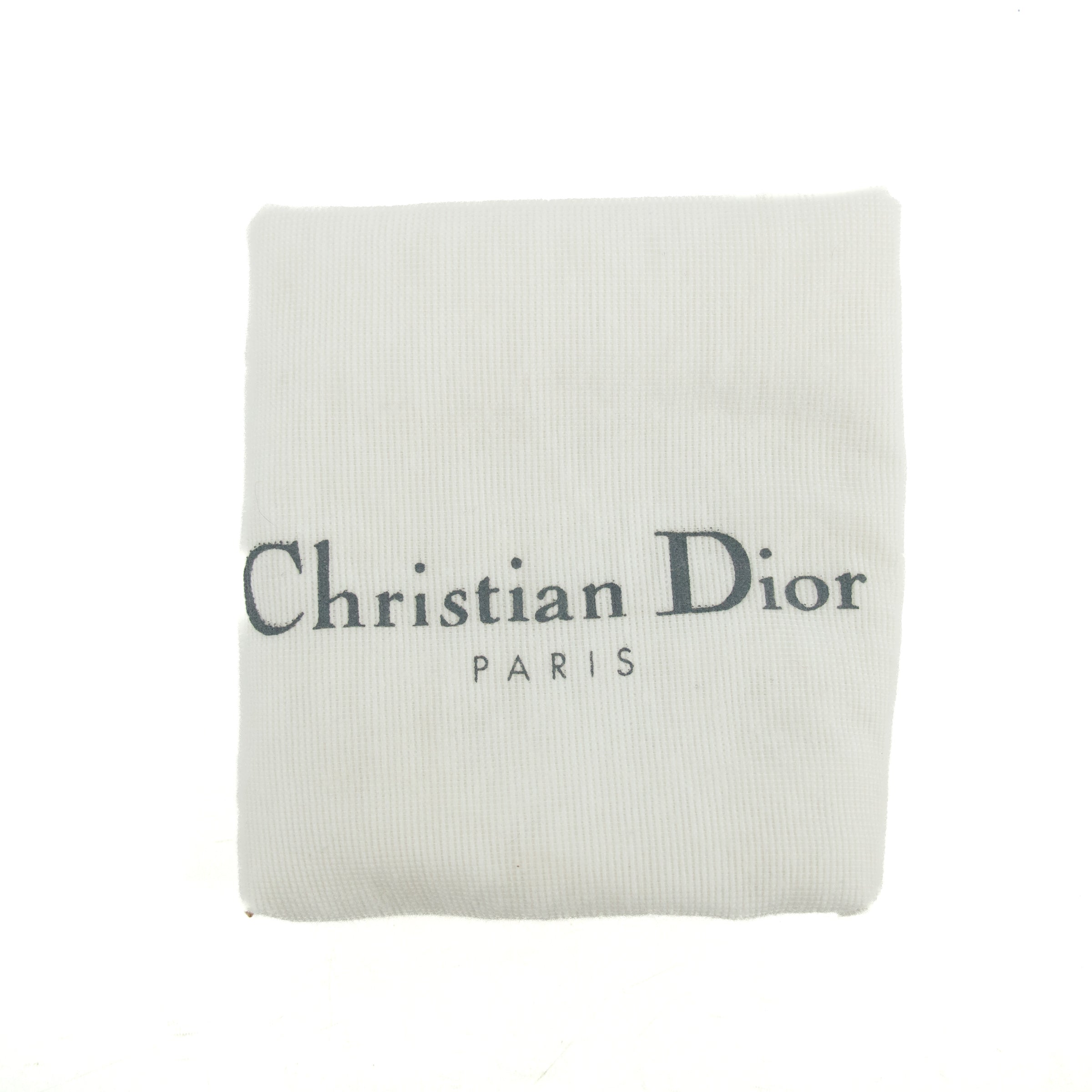 Christian Dior Classic Oblique Trotter Blue Canvas Saddle Bag #3707