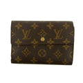 Louis Vuitton Monogram Canvas Porte Tresor Trifold Wallet #3809
