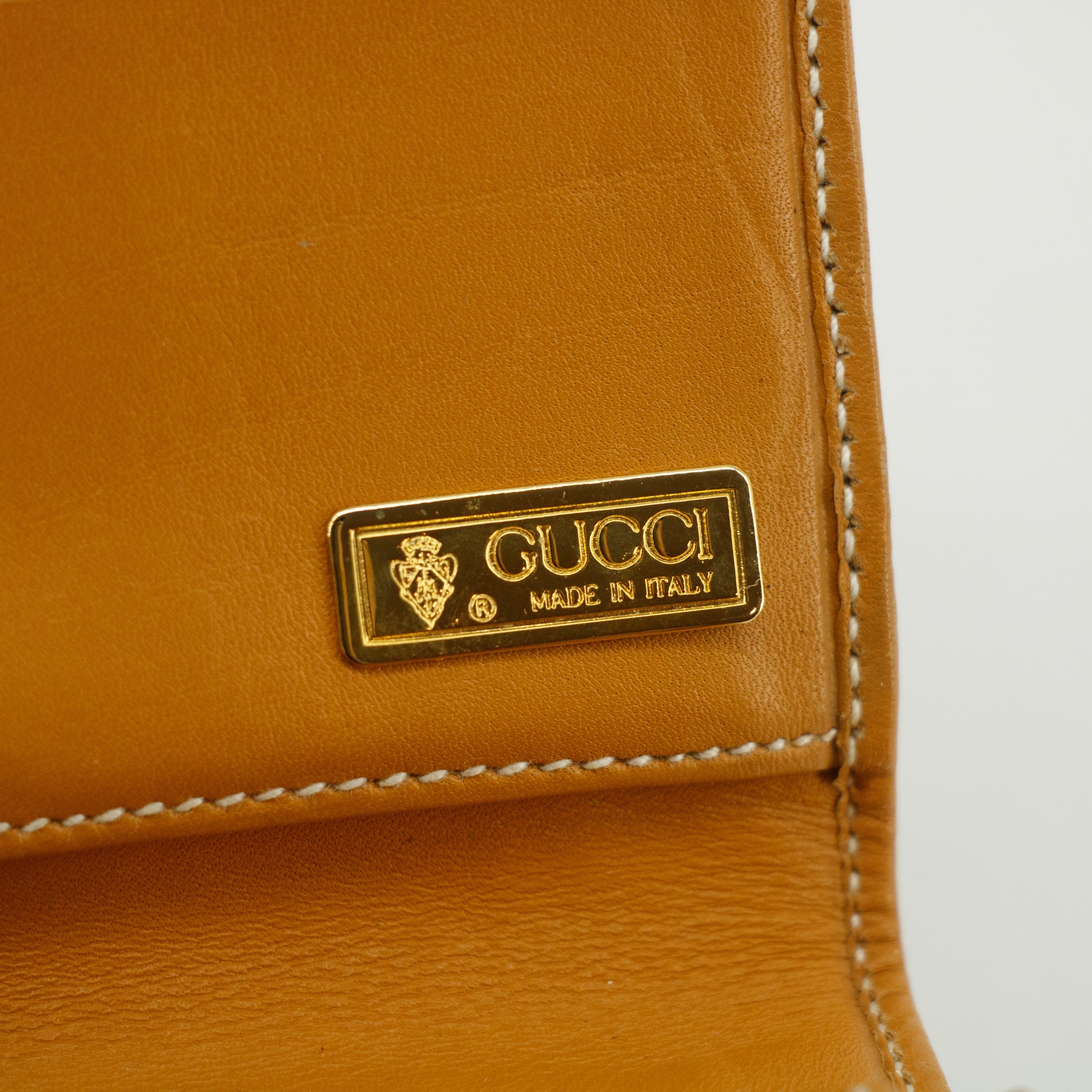 Gucci Vintage Micro GG PVC Beige Wallet #3819