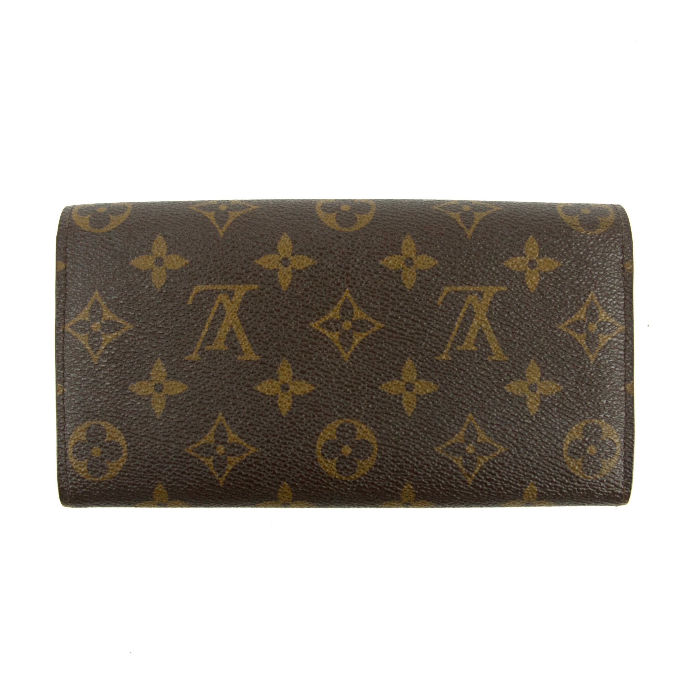 Louis Vuitton Monogram Canvas Sarah Long Wallet #3828