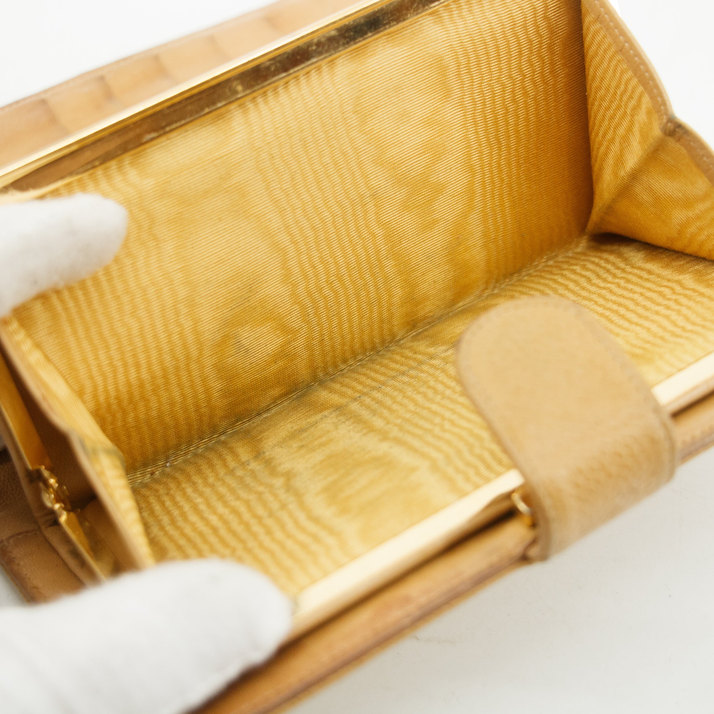 Chanel Caviar Skin Beige Long Bifold Wallet #3837