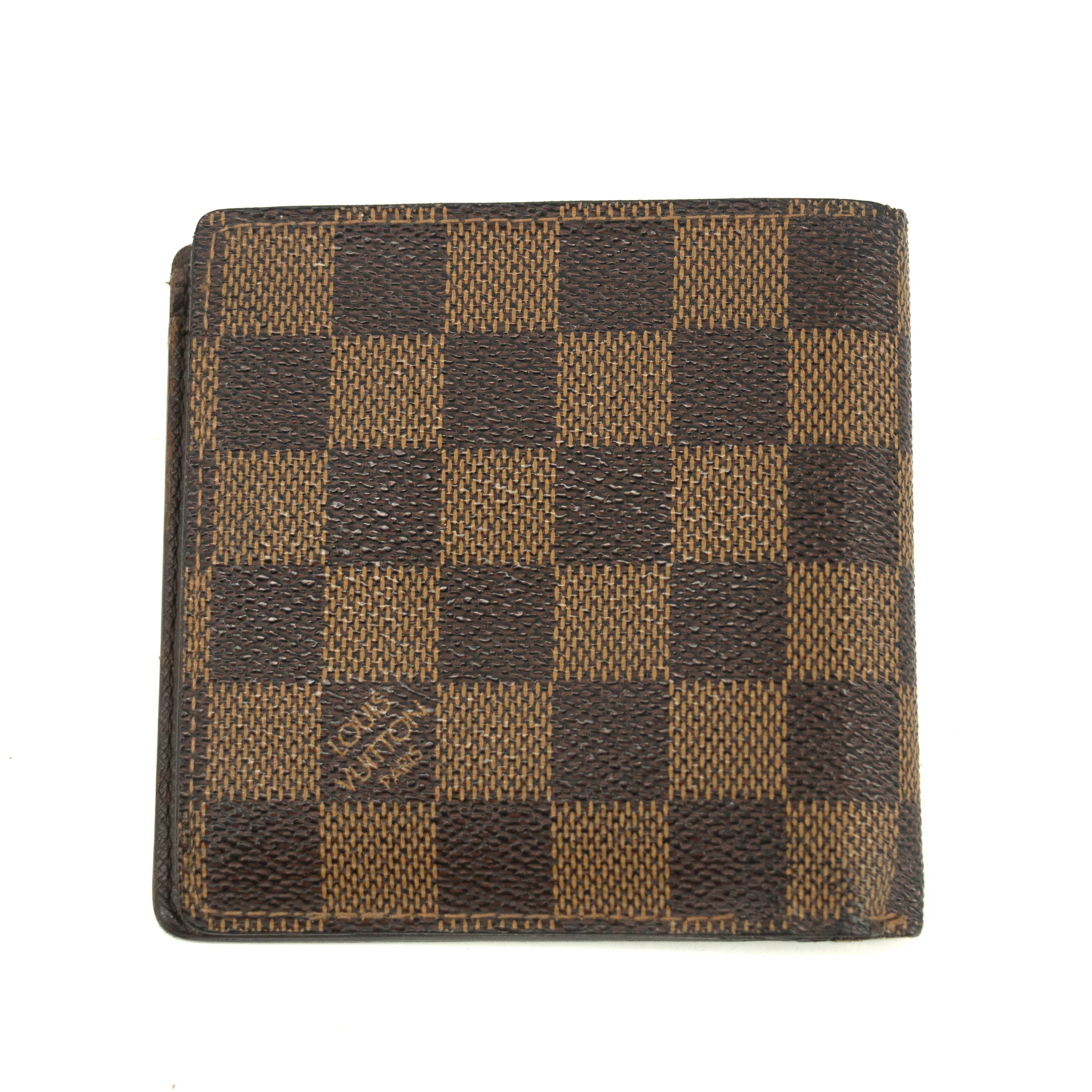 Louis Vuitton Damier Ebene Bifold Wallet #3859