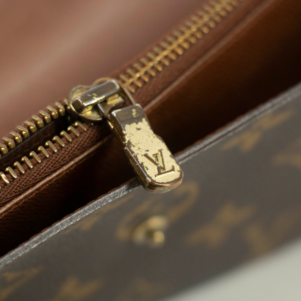 Louis Vuitton Monogram Canvas Sarah Long Wallet #3866