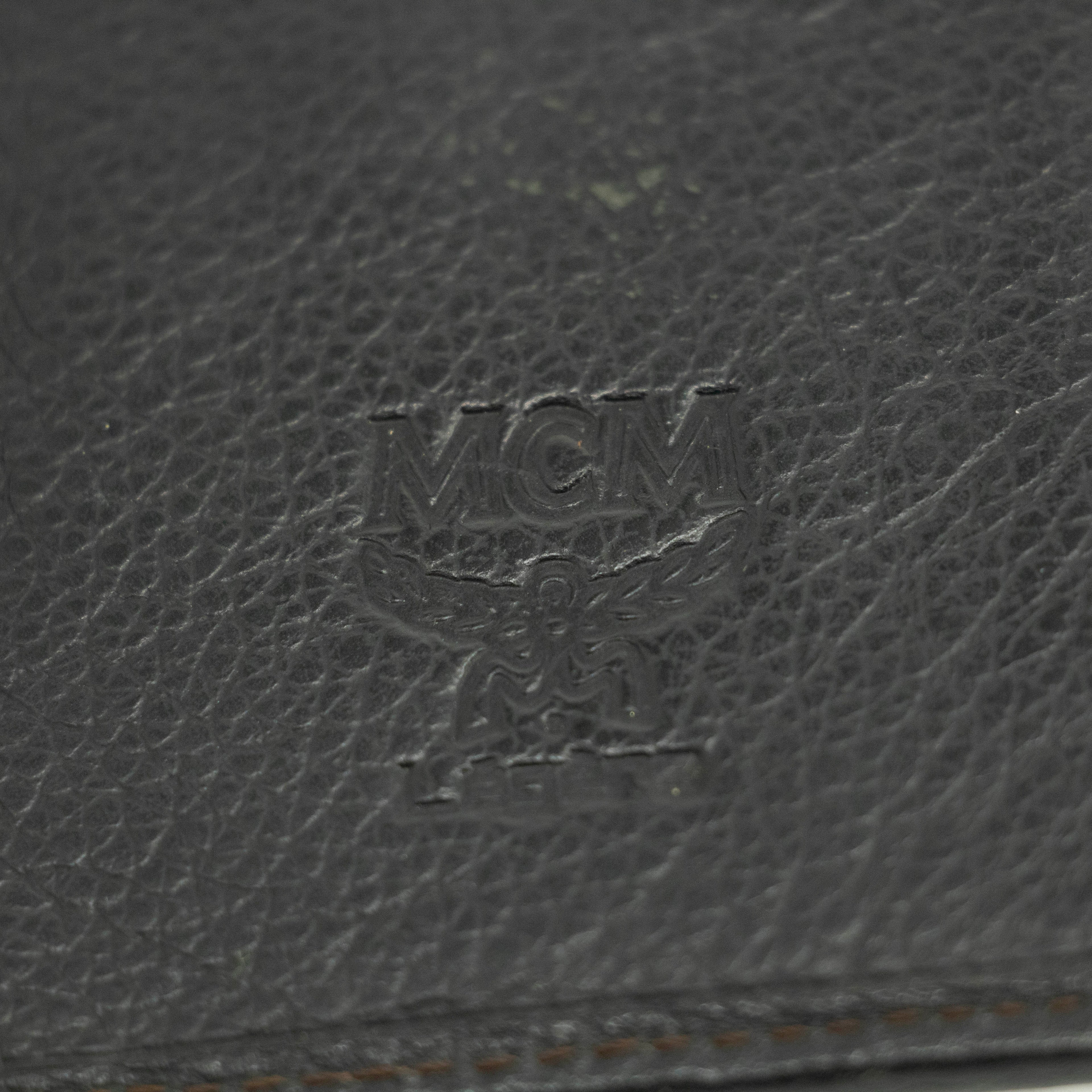 MCM Brown Canvas Kisslock Wallet #3937