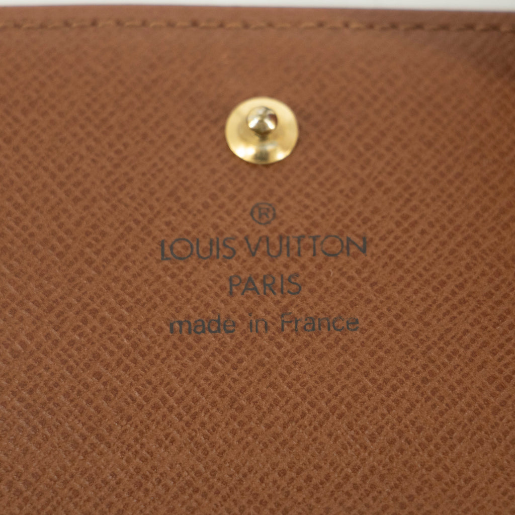 Louis Vuitton Monogram Canvas Elise Compact Wallet  #3943