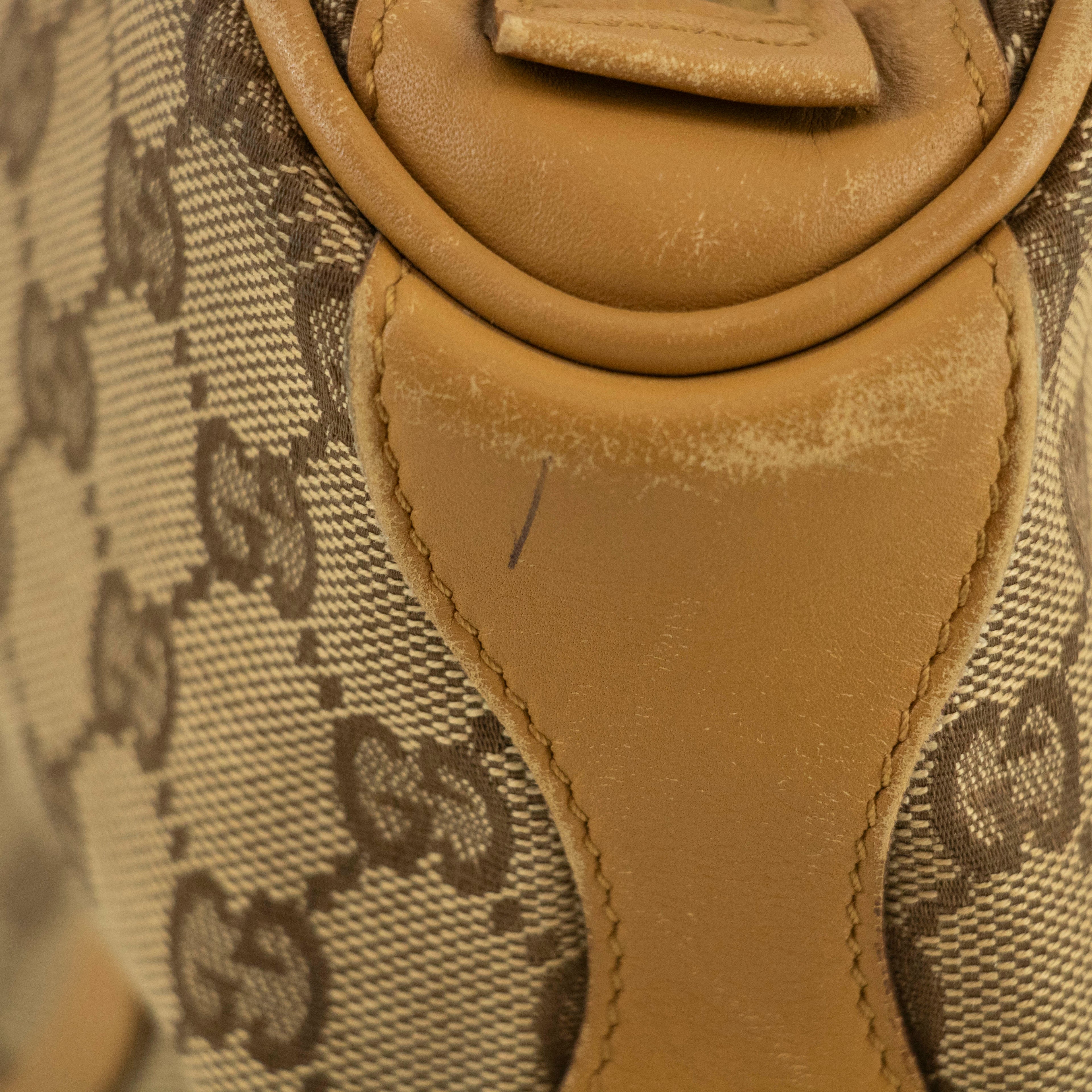 Gucci GG Canvas Beige Tote Bag #4676