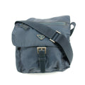 Prada Nylon Tessuto Blue Shoulder Bag #4685