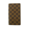 Louis Vuitton Brown Damier Ebene Porte Long Wallet #4697