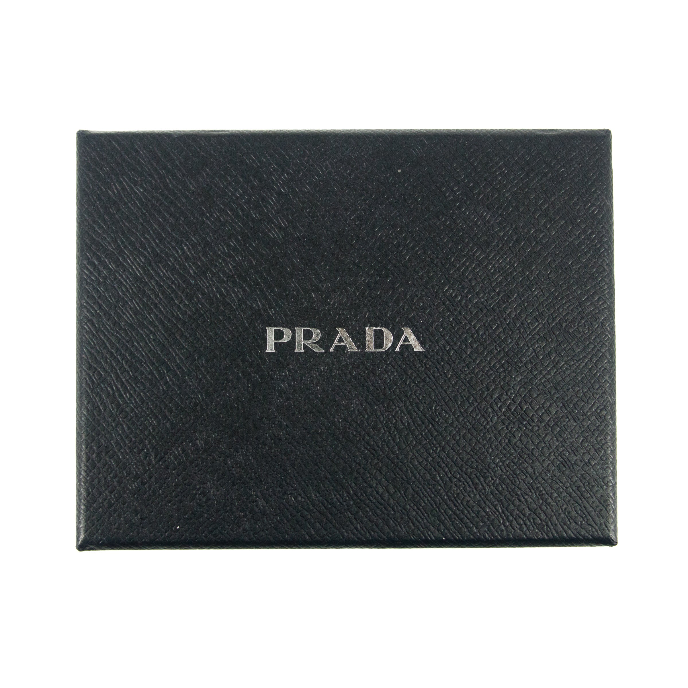Prada Saffiano Leather Blue Mens Bifold Wallet #4721