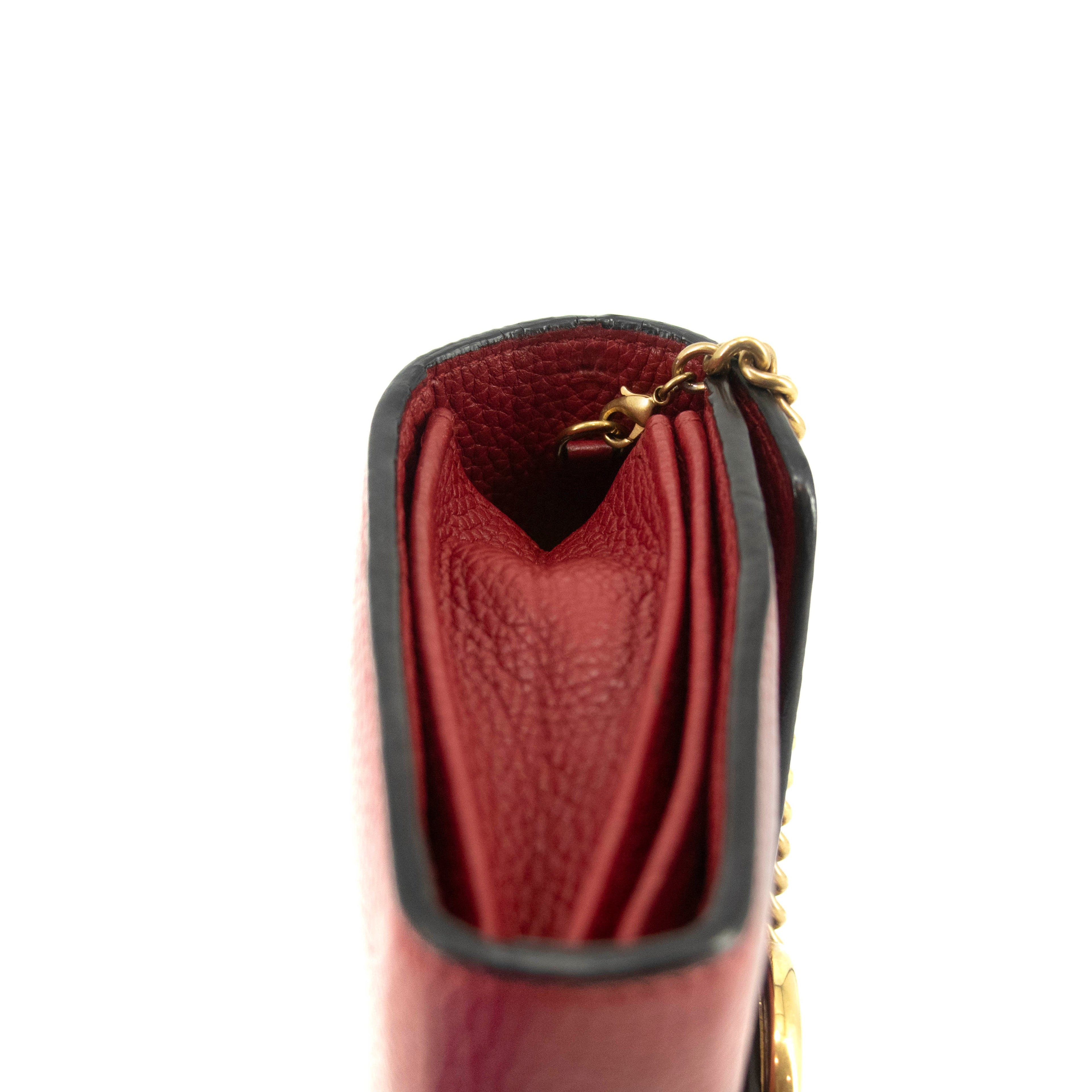 Gucci GG Marmont Wallet on a Chain Shoulder Bag #4737