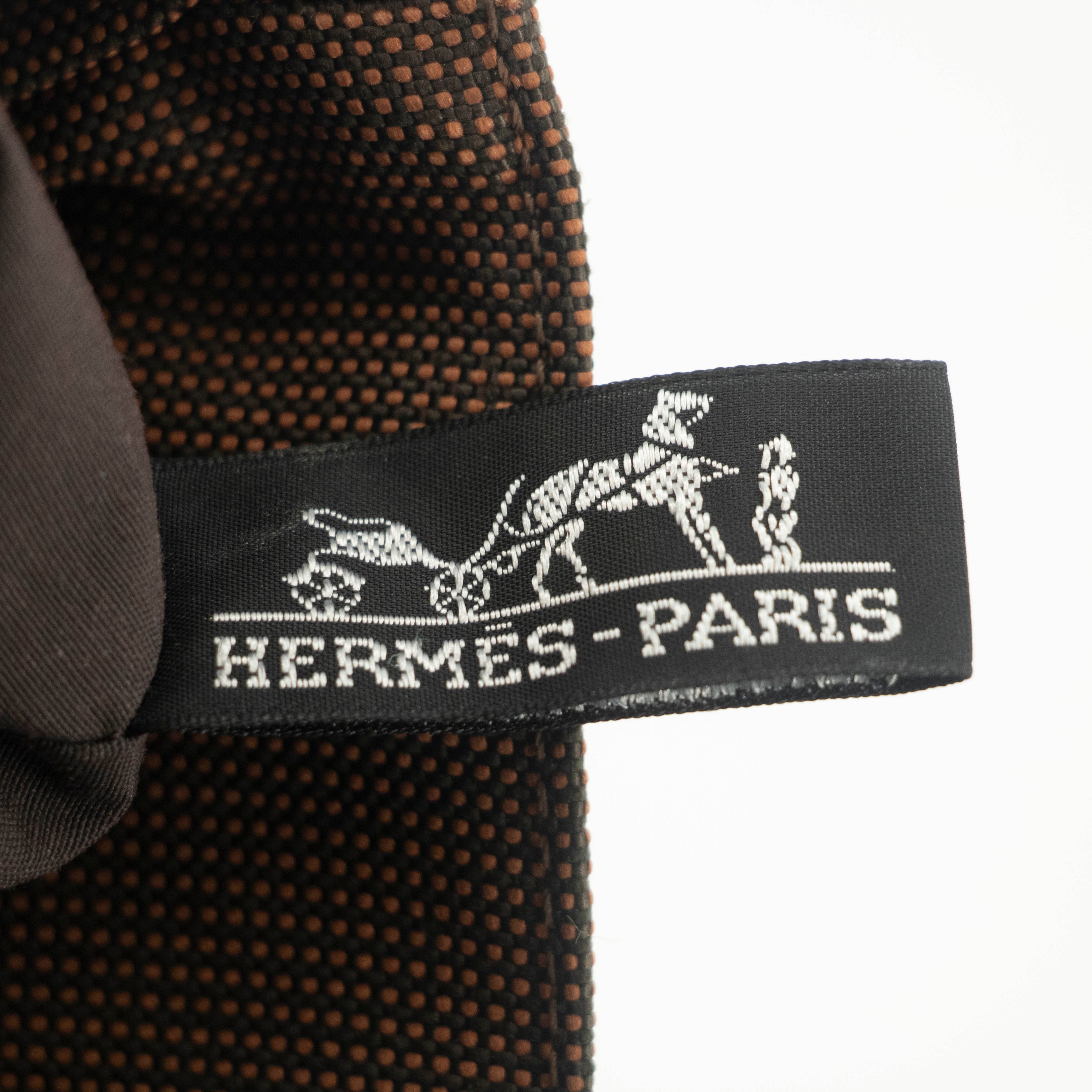 Hermes Herline Vertical Tote Bag Brown #4741