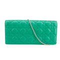 Christian Dior Green Cannage Pochette Shoulder Bag #4743
