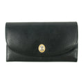 Christian Dior Black Leather Long Wallet #5175