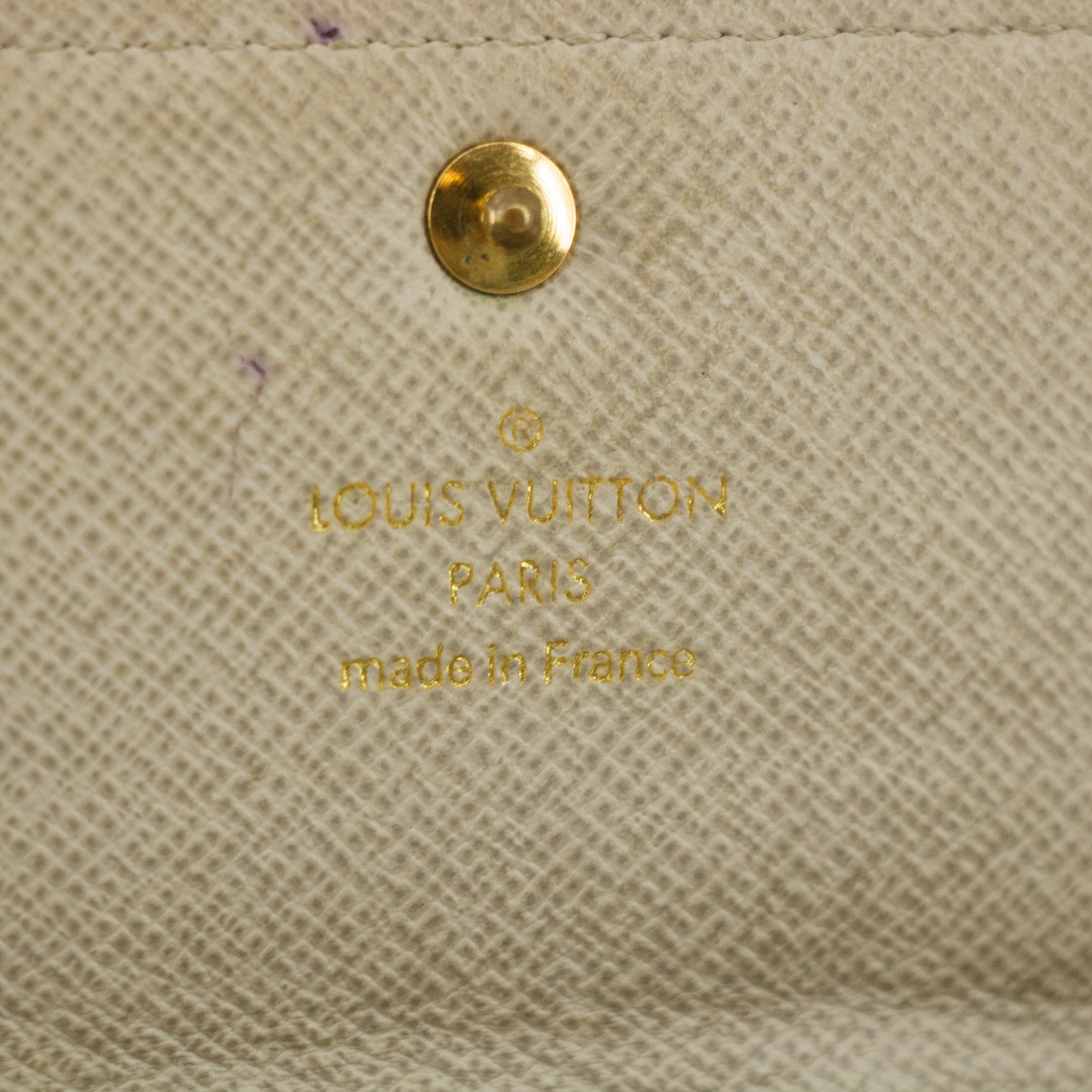 Louis Vuitton Monogram Canvas Dentelle Sarah Long Wallet #5205