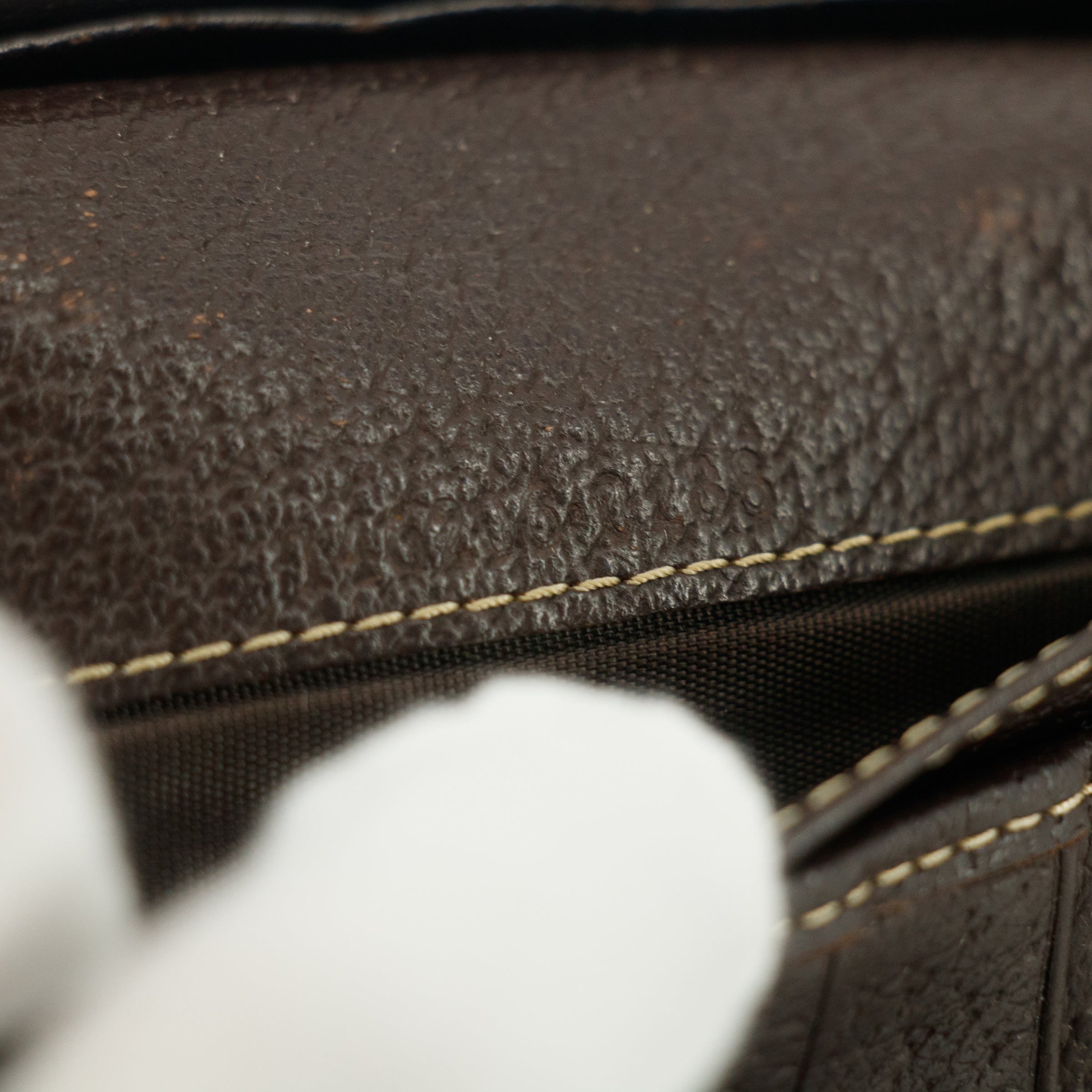 Gucci GG Canvas Sherry Brown Wallet #5299