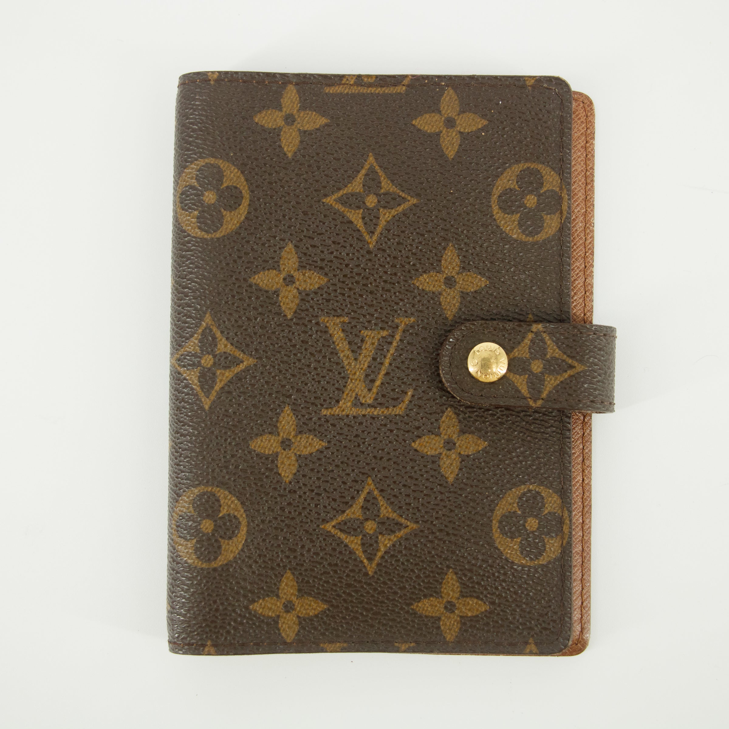 Louis Vuitton Monogram Canvas Brown Agenda PM #5777