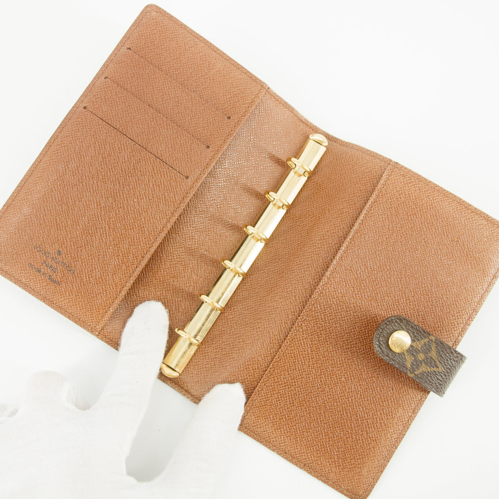 Louis Vuitton Monogram Canvas Brown Agenda PM #5777