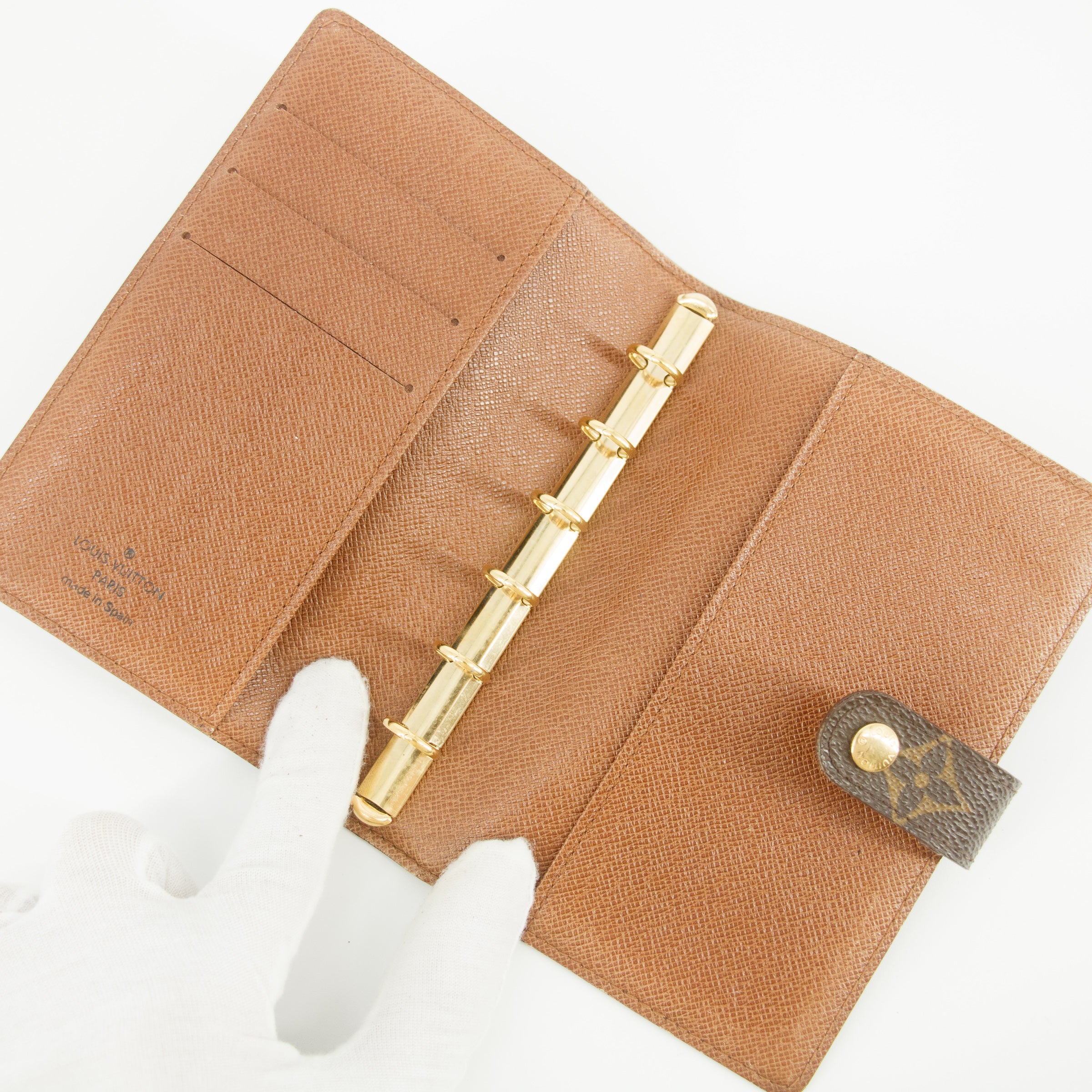 Louis Vuitton Monogram Canvas Brown Agenda PM #5777